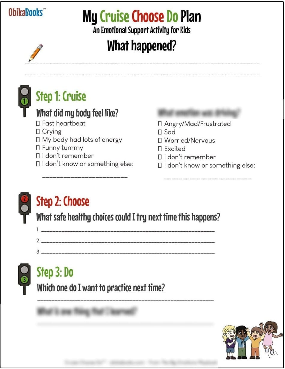 Big Emotions Calm Kit printable — page 2 preview